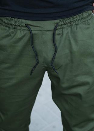 Чоловічі штани карго хакі2 фото