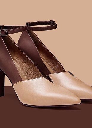 Туфлі benetton жіночі на каблуку