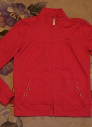 Спортивна кофта коралового кольору