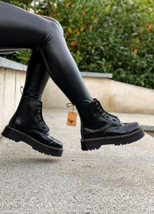 Черевики жіночі dr. martens jadon zip/ботинки женские доктор мартэнс жадон зип8 фото