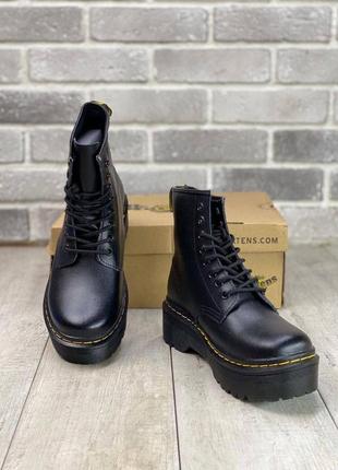 Черевики жіночі dr. martens jadon classic black/ботинки женские доктор мартэнс жадон классик4 фото