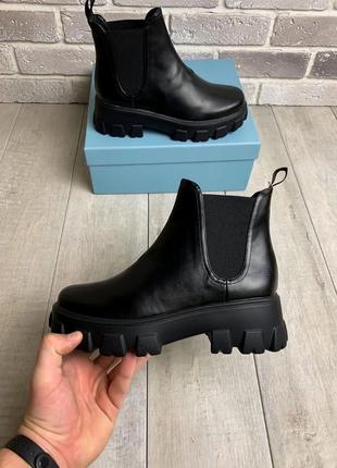 Ботінки жіночі prada/ботинки женские права