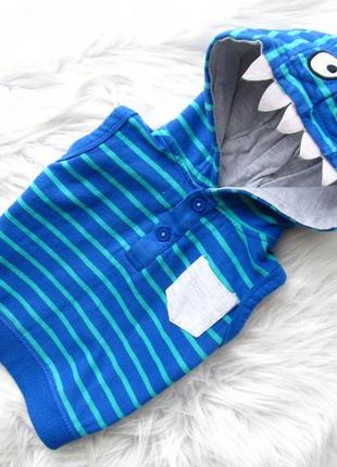 Крутая жилетка c капюшоном baby peacocks