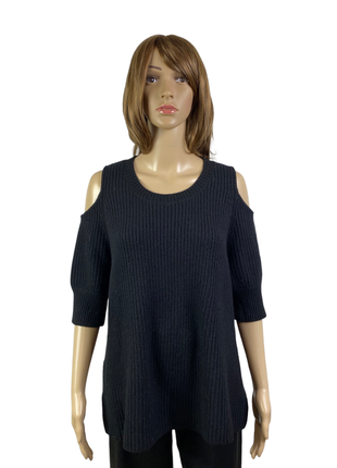 Стильный шерстяной свитер топ из кашемира с шерстью zoe jordan