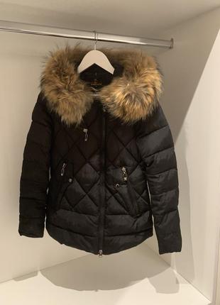 Пуховик Whistles Jungle Cat Robe à rayures Bleu