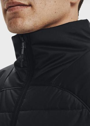 Under armour чоловіча чорна куртка ua insulate jkt2 фото