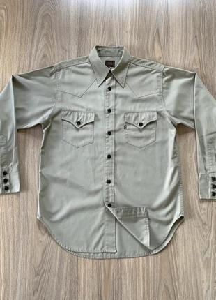 Мужская винтажная износостойкая рубашка с карманами g-star raw1 фото