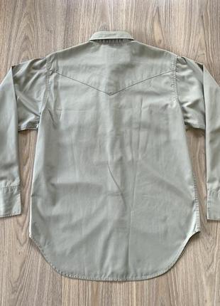 Мужская винтажная износостойкая рубашка с карманами g-star raw2 фото