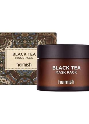 Heimish black tea mask pack 110ml крем маска с черным чаем восстанавливающяя
