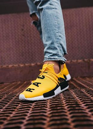 Чоловічі кросівки adidas nmd human race yellow мужские кроссовки адидас