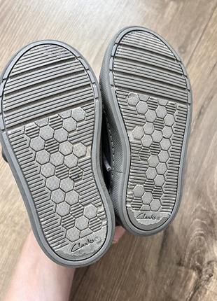 Шкіряні чобітки черевики кросівки натуральна шкіра демісезон 21 clarks 12,55 фото