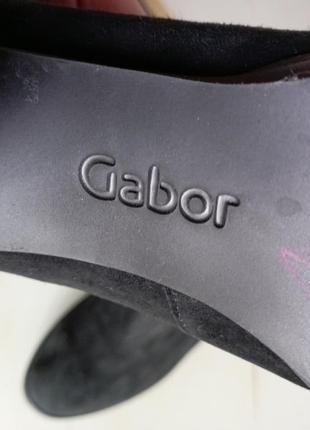 Ботильйони жіночі замшеві gabor 4