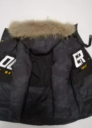 (му-6)зимние куртки 134-158 см5 фото