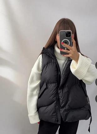 Жилетка оверсайз як хмаринка, преміум якості