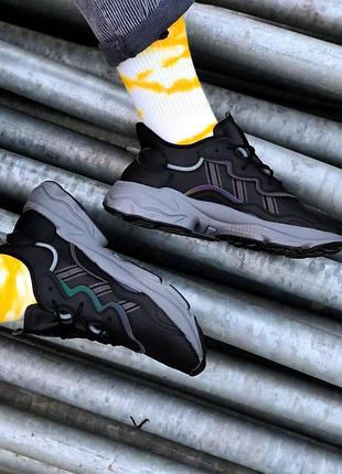 Чоловічі кросівки adidas ozweego adiprene pride black grey 2

мужские кроссовки адидас