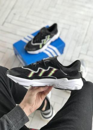 Чоловічі кросівки adidas ozweego adiprene pride black white green

мужские кроссовки адидас