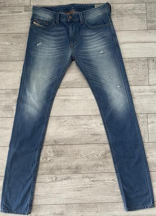 Джинси diesel thavar slim-skinny 0830w jeans