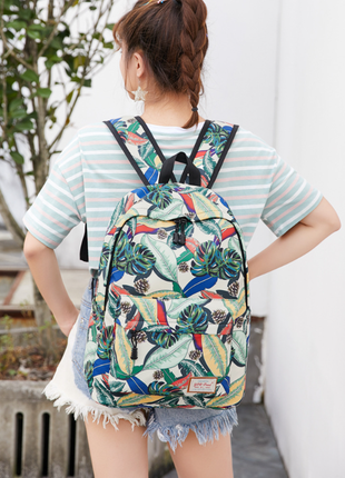 Новый женский рюкзак, рюкзак с принтом, школьный ранец, повседневны рюкзак