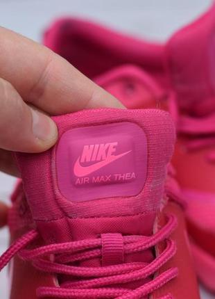 Розовые женские кроссовки с баллонами nike air max thea, 38 размер. оригинал4 фото
