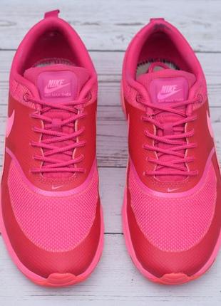 Розовые женские кроссовки с баллонами nike air max thea, 38 размер. оригинал7 фото