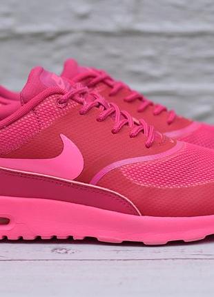 Розовые женские кроссовки с баллонами nike air max thea, 38 размер. оригинал