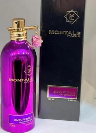 Montale dark purple 100мл парфумована вода 100 ml духи монталь дарк пьорпл пурпл слива женксие