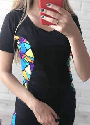 Стильний фітнес костюм,модні і футболка.спортивний комплект,лосини для спорту3 фото