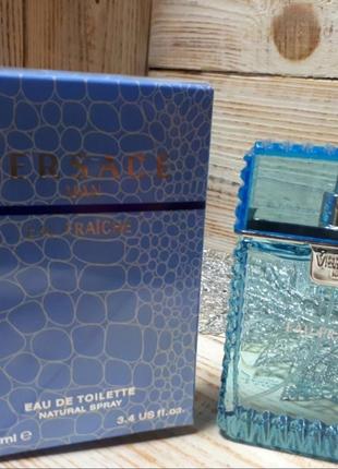 Versace man eau fraiche туалетна вода 100 ml версаче мен еау фреш блакитні