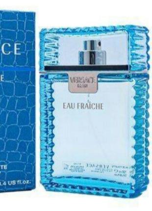 Versace man eau fraiche туалетна вода 100 ml версаче мен еау фреш блакитні3 фото