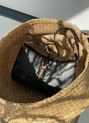 Женская черная сумка yves rocher жіноча чорна сумка yves rocher2 фото