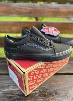 Vans old skool black ванс 2