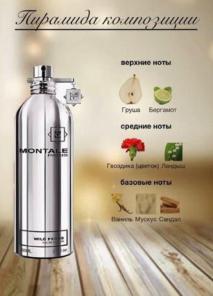 Montale wild pears, edp, 1 ml, оригинал 100%!!! делюсь!2 фото