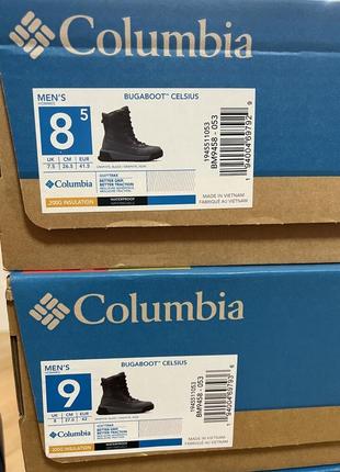 Зимові шкіряні черевики ботінки columbia bugaboot celsius. оригінал.9 фото