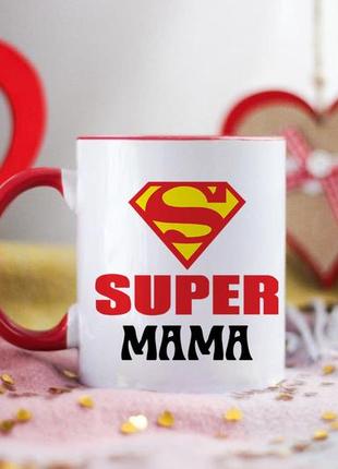 Чашка супер мама