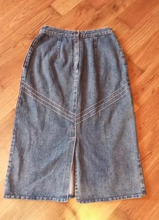 Юбка джинс 3