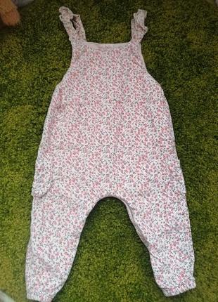 Комбінізон в квітковий принт