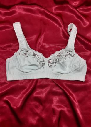 Идеальный белый кружевной винтажный секси сексуальный бюстгальтер лифчик без паролона и косточек чашка в с1 фото