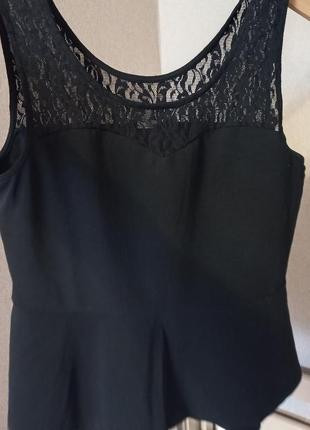 Майка з  кружевом vero moda