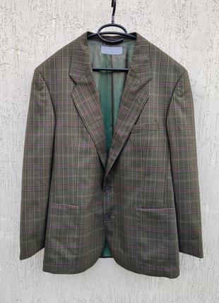 Rene lezard  by carlo barbera, винтажный шерстяной пиджак