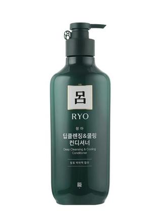 Кондиционер лечебный с экстрактом хвои ryo cheonga scalp deep cleansing1 фото