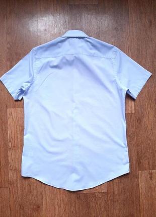 Тенниска голуба блакитна  tu англія, розмір 15,5" , m , l5 фото