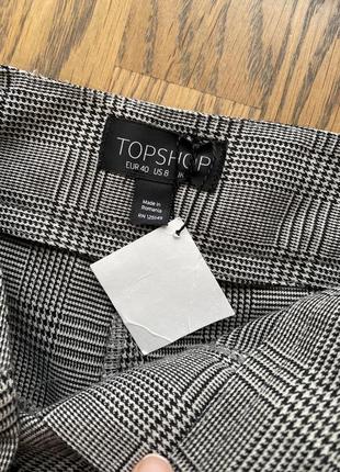 Брюки topshop, штани -брюки з лампадами,i полочками9 фото