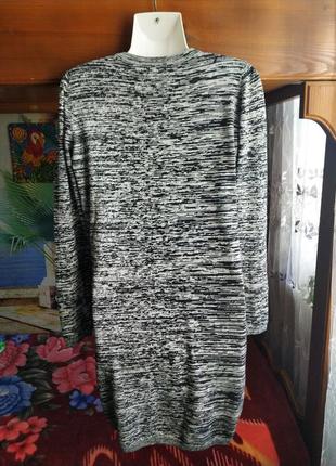 Тепла,сіра жіноча сукня 44-46 р.3 фото