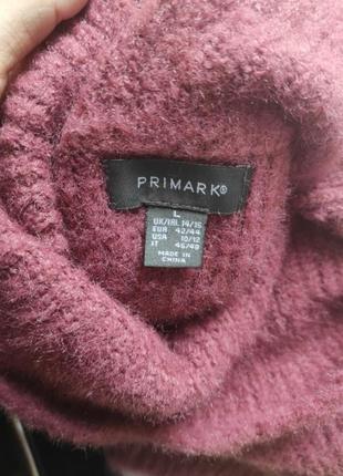 Оверсайз свитер с горловиной фирмы primark7 фото