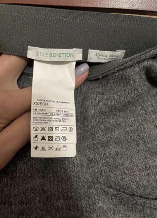 Спідниця альпака benetton2 фото