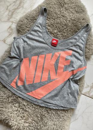Укороченая майка nike