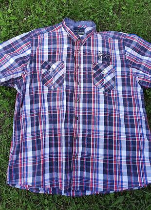 Чоловіча сорочка на короткий рукав angelo litrico.