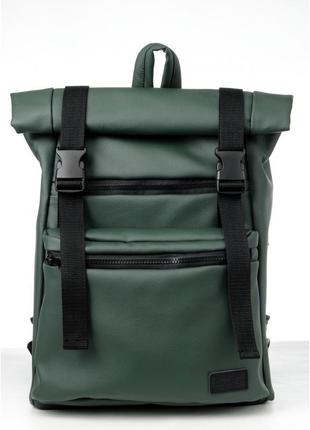 Чоловічий рюкзак рол rolltop zard зелений5 фото