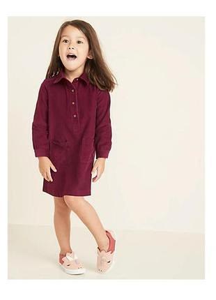 Сукня плаття вельветове бургунд, в садочок, old navy, 3 р.