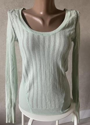 Victoria's secret thermal lace sweater scoopneck светр локшина оригінал2 фото